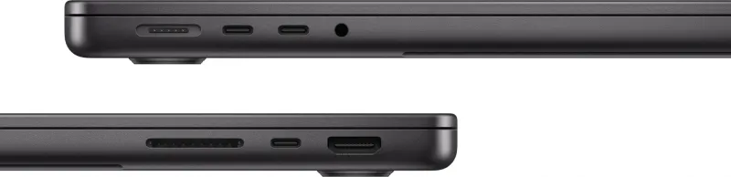 Ноутбук Apple MacBook Pro A2992 M3 Pro 11 core 18Gb SSD512Gb/14 core GPU 14.2" Liquid Retina XDR (3024x1964) Mac OS black WiFi BT Cam (MRX33HN/A)