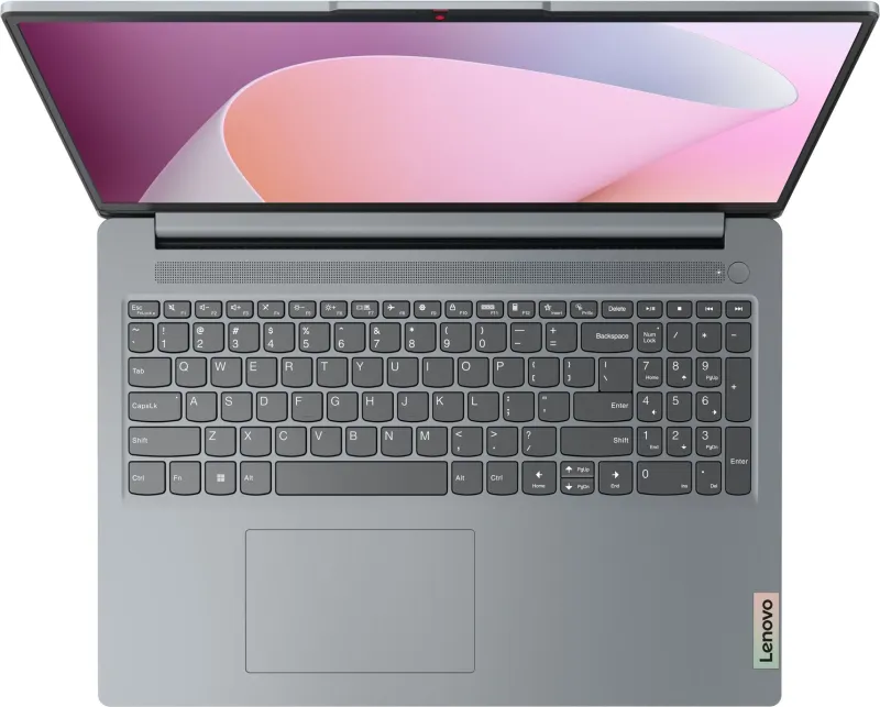 Ноутбук Lenovo IdeaPad Slim 3 16ABR8 Ryzen 7 7730U 16Gb SSD512Gb AMD Radeon 16" IPS WUXGA (1920x1200) noOS grey WiFi BT Cam (82XR008NRK)