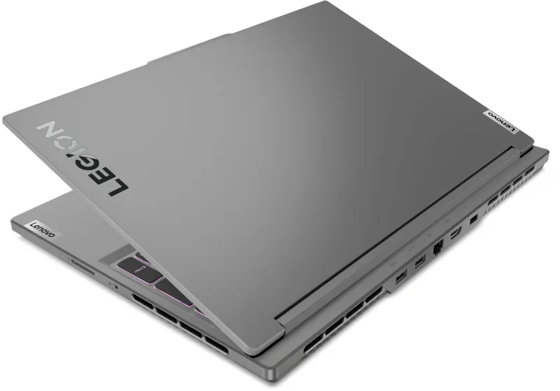 Ноутбук Lenovo Legion Slim 5 16ARP9 Ryzen 7 7735HS 16Gb SSD1Tb NVIDIA GeForce RTX4070 8Gb 16" IPS WQXGA (2560x1600) noOS grey WiFi BT Cam (83EX000TRK)