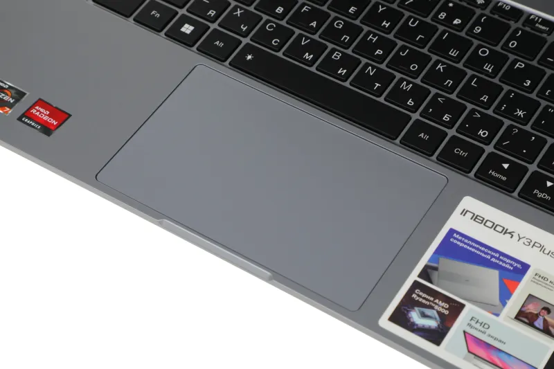 Ноутбук Infinix Inbook Y3 PLUS YL51A5 Ryzen 7 5800U 16Gb SSD512Gb AMD Radeon 15.6" IPS FHD (1920x1080) Free DOS grey WiFi BT Cam (71008302601)