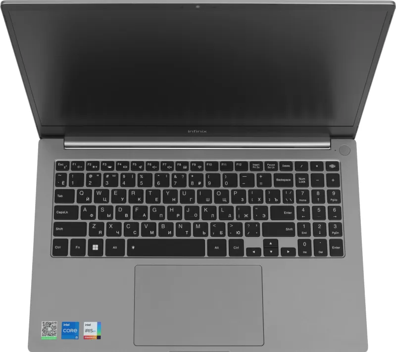 Ноутбук Infinix Inbook Y3H PLUS YL513H Core i5 12450H 16Gb SSD512Gb Intel Iris Xe graphics 15.6" IPS FHD (1920x1080) Windows 11 Home grey WiFi BT Cam (71008302294)