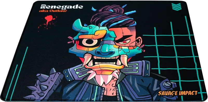 Коврик для мыши A4Tech Bloody BP-45 Renegade Midnight рисунок (BP-45)