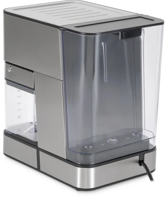 Кофеварка рожковая Hyundai HEM-5306 1350Вт серебристый/черный