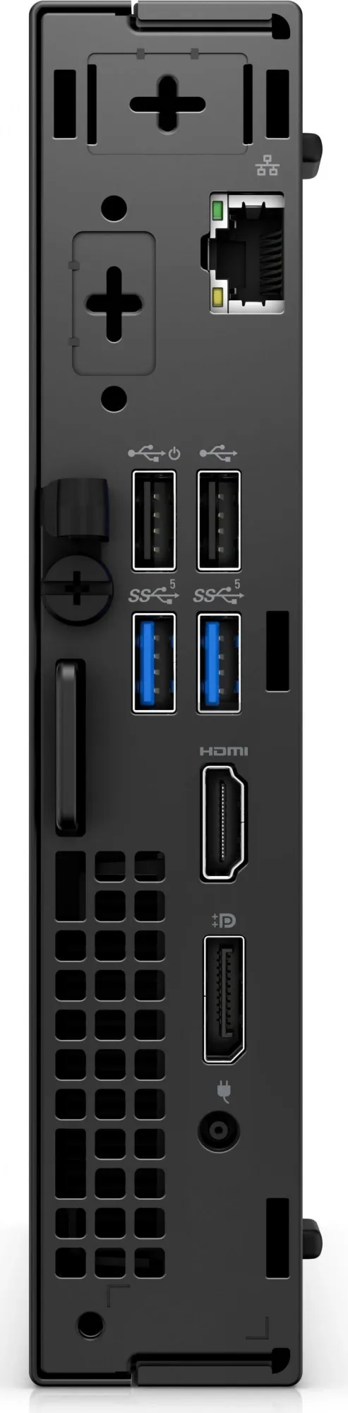 Неттоп Dell Optiplex 7020 Micro i5 14500T (1.1) 8Gb SSD512Gb UHDG 770 Linux Ubuntu GbitEth 260W мышь клавиатура черный (7020-5820)