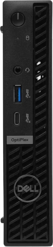 Неттоп Dell Optiplex 7020 Micro i5 14500T (1.1) 8Gb SSD256Gb UHDG 770 Linux Ubuntu GbitEth 260W мышь клавиатура черный (7020-5860)