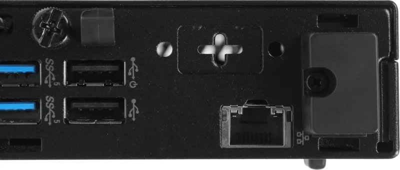 Неттоп Dell Optiplex 7020 Micro i5 14500T (1.1) 8Gb SSD256Gb UHDG 770 Linux Ubuntu GbitEth 260W мышь клавиатура черный (7020-5860)