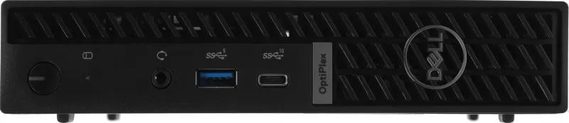 Неттоп Dell Optiplex 7020 Micro i3 14100T (2.7) 16Gb SSD512Gb UHDG 730 Linux Ubuntu GbitEth 260W мышь клавиатура черный (7020-3620)