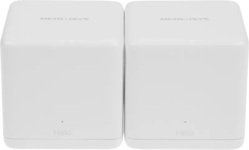 Бесшовный Mesh роутер Mercusys Halo H60X(2-pack) AX1500 10/100/1000BASE-TX белый (упак.:2шт)