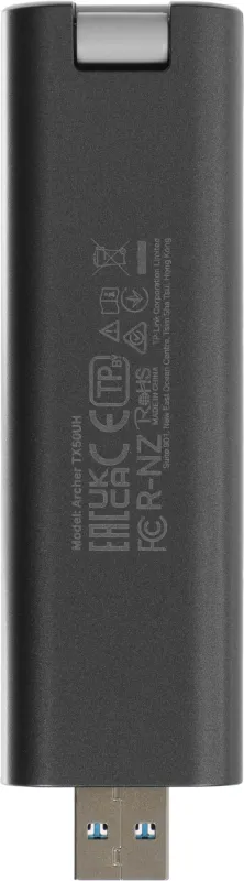 Сетевой адаптер Wi-Fi TP-Link Archer TX50UH AX3000 USB 3.0 (ант.внутр.) 2ант.