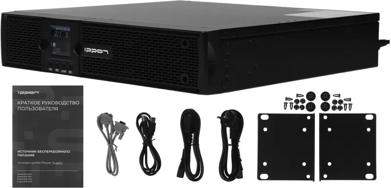 Источник бесперебойного питания Ippon Innova RTB 2000 1800Вт 2000ВА черный