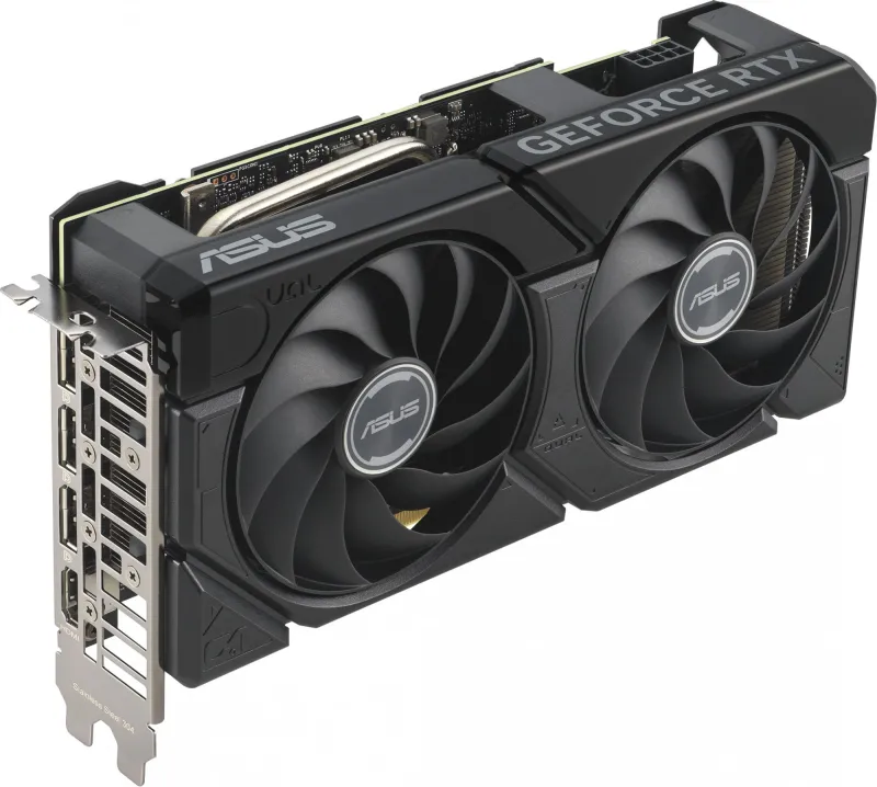 Видеокарта Asus PCI-E 4.0 DUAL-RTX4060TI-O16G-EVO NVIDIA GeForce RTX 4060TI 16Gb 128bit GDDR6 2535/18000 HDMIx1 DPx3 HDCP Ret