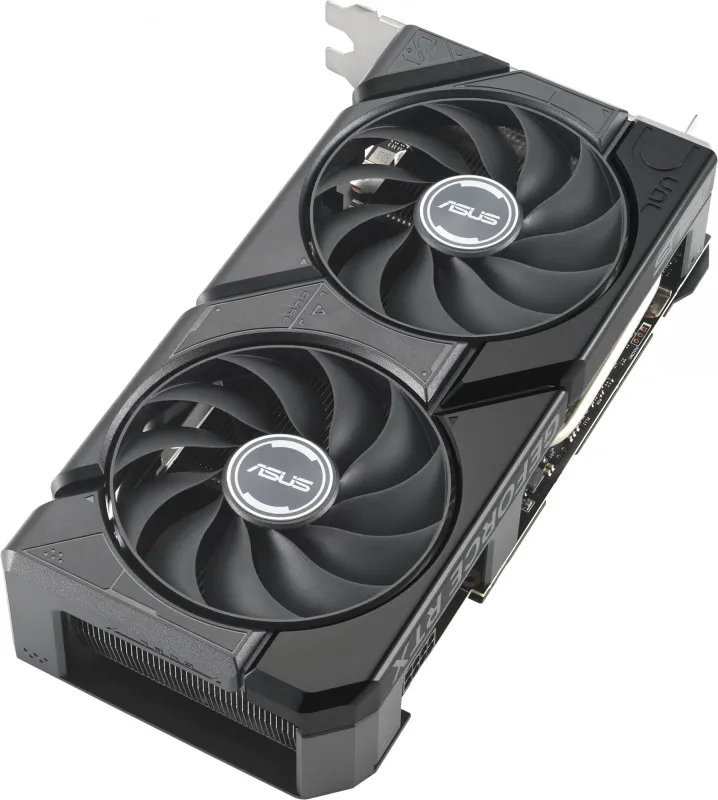 Видеокарта Asus PCI-E 4.0 DUAL-RTX4060TI-O16G-EVO NVIDIA GeForce RTX 4060TI 16Gb 128bit GDDR6 2535/18000 HDMIx1 DPx3 HDCP Ret