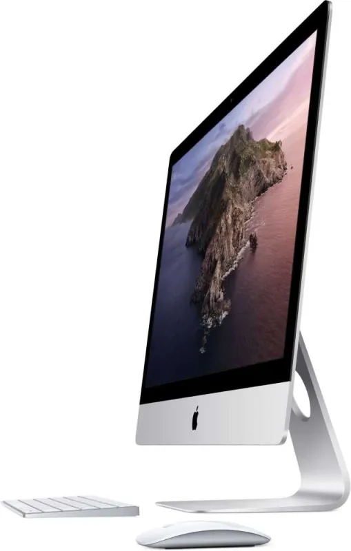 Моноблок Apple iMac A2115 27" 5K Core i9 10910 (3.6) 16Gb SSD1Tb Pro 5700 8Gb CR macOS GbitEth WiFi BT клавиатура мышь Cam серебристый 5120x2880