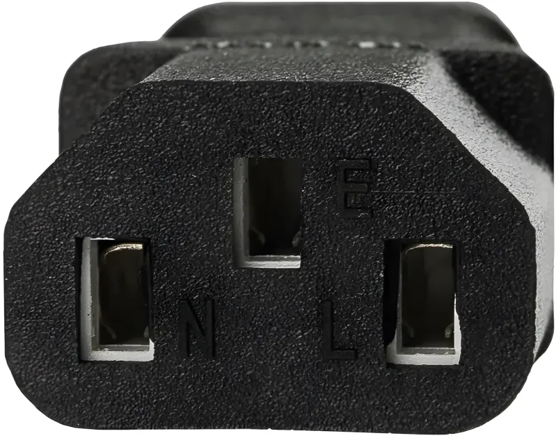 Шнур питания Rexant 11-1121 C13-Schuko проводник.:3x0.75мм2 1.8м 220В 6А (упак.:1шт) черный