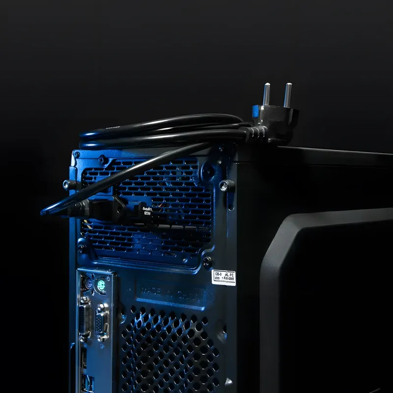 Шнур питания Rexant 11-1121 C13-Schuko проводник.:3x0.75мм2 1.8м 220В 6А (упак.:1шт) черный