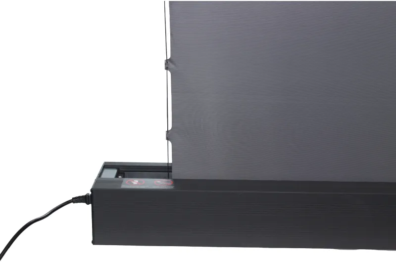 Экран Cactus 148x263см FloorRising CS-PSFRALR-263X148 16:9 напольный рулонный черный (моторизованный привод)