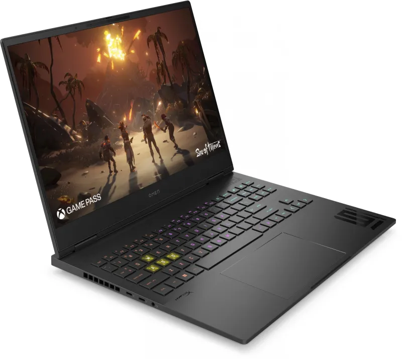 Ноутбук HP Omen 16-u1000ci Core i9 14900HX 32Gb SSD1Tb NVIDIA GeForce RTX4070 8Gb 16" UWVA 2.5K (2560x1600) Free DOS black WiFi BT Cam (A16KMEA)