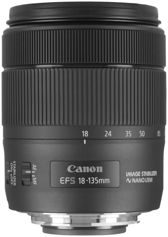 Объектив Canon EF-S 18-135мм f/3.5-5.6 черный