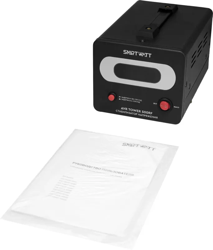 Стабилизатор напряжения Smartwatt Tower 500RF 500ВА черный