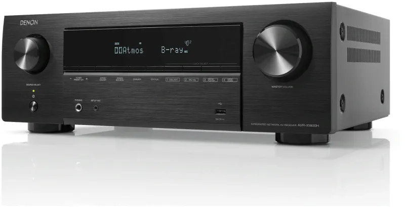 Ресивер AV Denon AVRX1800HBKE2 7.2 черный
