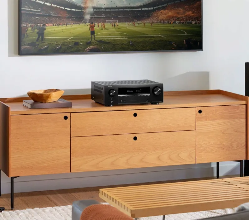 Ресивер AV Denon AVRX1800HBKE2 7.2 черный