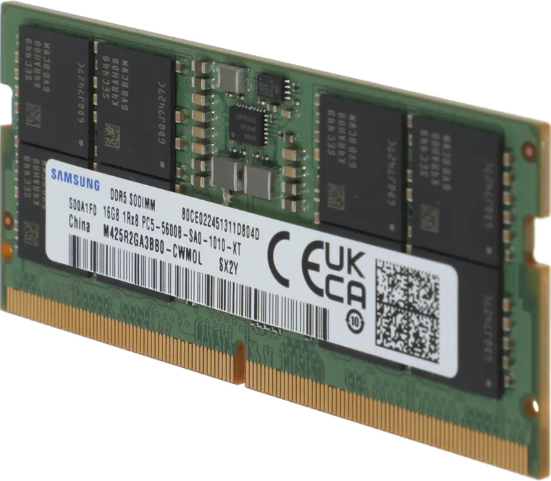 Samsung DDR5 16GB SO-DIMM 5600MHz (M425R2GA3BB0-CWM) 1 year, OEM