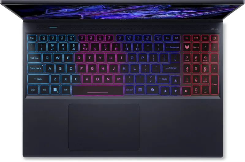 Ноутбук Acer Predator Helios Neo 16 PHN16-72-72NX Core i7 14700HX 16Gb SSD1Tb NVIDIA GeForce RTX4060 8Gb 16" IPS WQXGA (2560x1600) Windows 11 Home black WiFi BT Cam (NH.QNNCD.001)