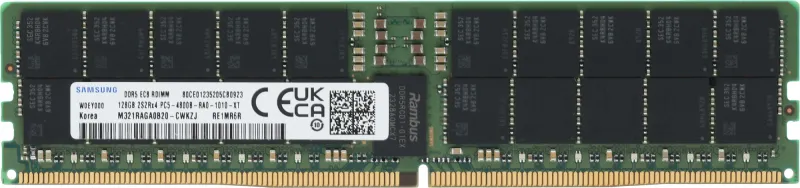 Оперативная память Samsung DDR5  128GB RDIMM 4800MHz (4R x 4) ECC Reg 1.1V (M321RAGA0B20-CWK) 1 year, OEM