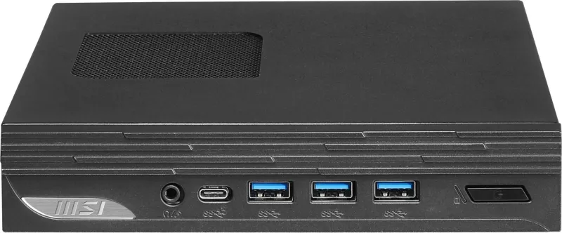 Неттоп MSI Pro DP10 12M-231XRU i3 1215U (1.2) 16Gb SSD512Gb UHDG noOS GbitEth WiFi BT 120W черный (9S6-B0A621-231)