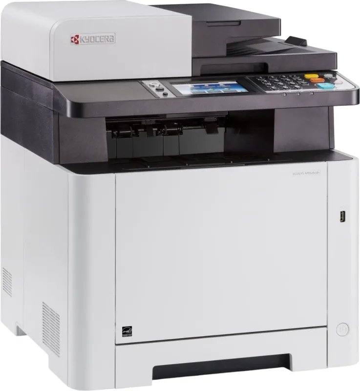 Мфу лазерный цветной Kyocera ECOSYS M5526cdn, P/C/S/F, цв.лазерный, A4, 26 стр/мин, 1200x1200 dpi, 512 Мб, USB 2.0, Network, лоток 250 л., Duplex, автопод., старт.тонер 1200 стр.