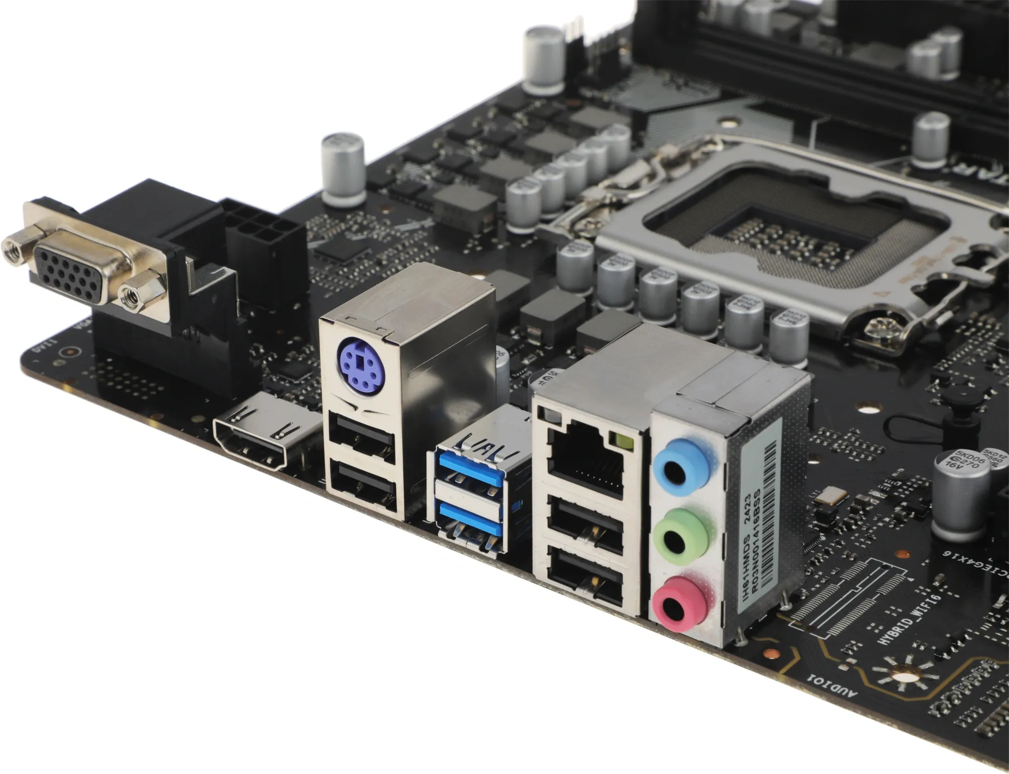 Материнская плата Biostar H610MH D5 Soc-1700 Intel H610 2xDDR5 mATX AC`97 8ch(7.1) GbLAN RAID+VGA+HDMI