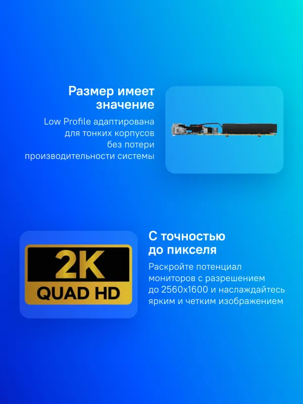 Видеокарта Biostar PCI-E G210-1GB D3 LP NVIDIA GeForce 210 1Gb 64bit DDR3 589/1333 DVIx1 HDMIx1 CRTx1 Ret low profile