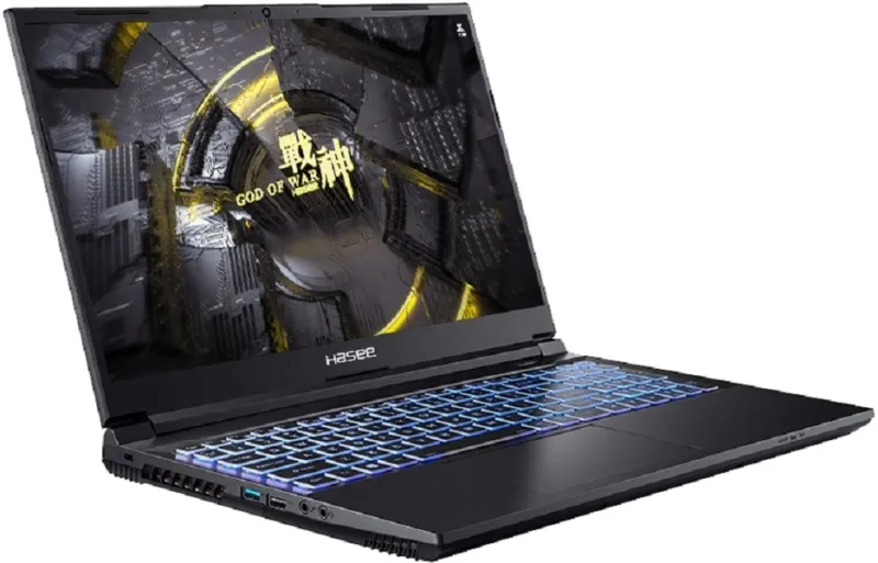 Ноутбук Hasee Z7 Z7D6 FHD Core i7 12650H 16Gb SSD512Gb NVIDIA GeForce RTX4050 6Gb 15.6" IPS FHD (1920x1080) без ОС black WiFi BT Cam 3410mAh
