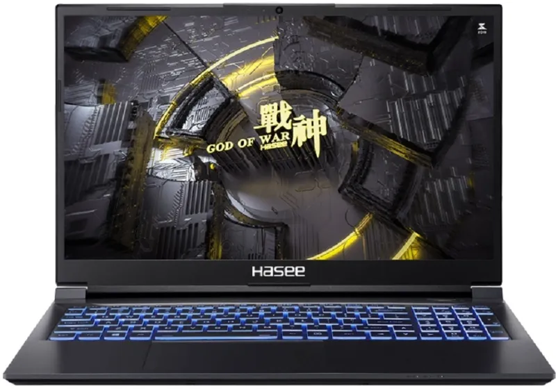 Ноутбук Hasee Z7 Z7D6 FHD Core i7 12650H 16Gb SSD512Gb NVIDIA GeForce RTX4050 6Gb 15.6" IPS FHD (1920x1080) без ОС black WiFi BT Cam 3410mAh