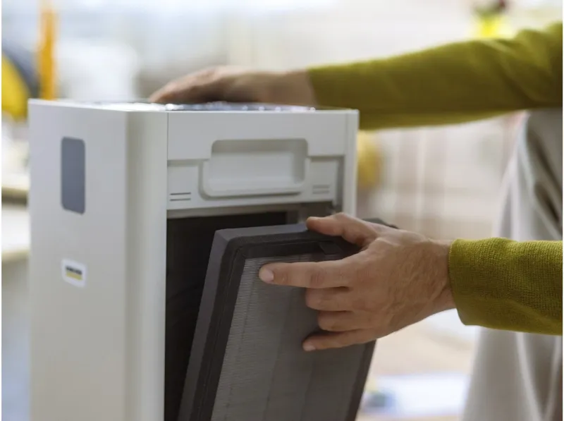 Воздухоочиститель Karcher AF 50 50Вт белый (1.024-822.0)