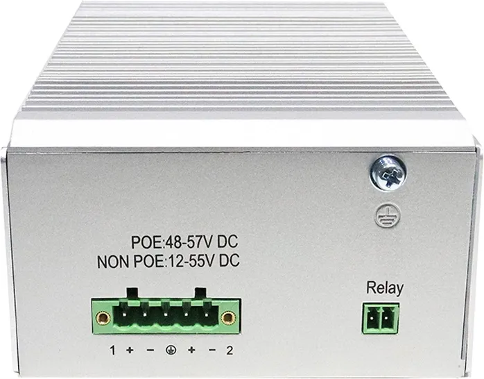 Коммутатор ORIGO Managed L2 Industrial Fast Ring Switch 8x1000Base-T PoE, 4xCombo 1000Base-T/SFP, PoE Budget 185W, Surge 4KV, -40 to 75°C
