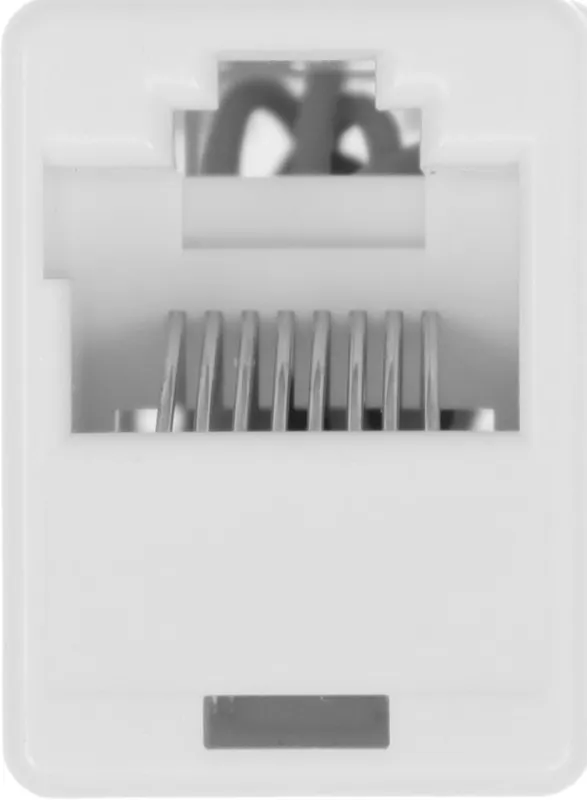 Адаптер Rexant 03-0101 проходнойRJ45 кат.5E UTP бел.