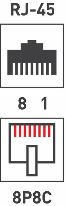 Адаптер Rexant 03-0101 проходнойRJ45 кат.5E UTP бел.