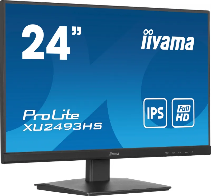 Монитор Iiyama 23.8" ProLite XU2493HS-B6 черный IPS LED 16:9 HDMI M/M матовая 250cd 178гр/178гр 1920x1080 100Hz DP FHD 3.5кг