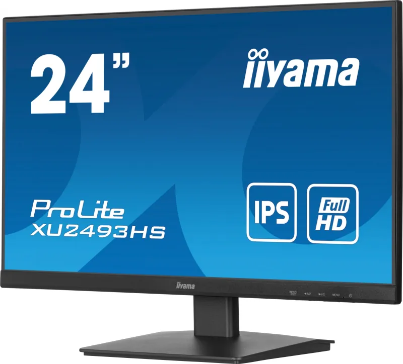 Монитор Iiyama 23.8" ProLite XU2493HS-B6 черный IPS LED 16:9 HDMI M/M матовая 250cd 178гр/178гр 1920x1080 100Hz DP FHD 3.5кг