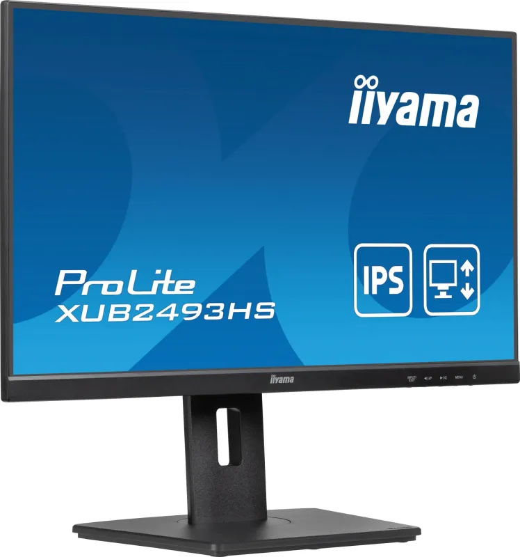 Монитор Iiyama 23.8" ProLite XUB2493HS-B6 черный IPS LED 16:9 HDMI M/M матовая HAS Piv 250cd 178гр/178гр 1920x1080 100Hz DP FHD 5.7кг