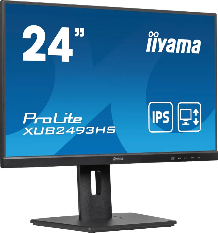 Монитор Iiyama 23.8" ProLite XUB2493HS-B6 черный IPS LED 16:9 HDMI M/M матовая HAS Piv 250cd 178гр/178гр 1920x1080 100Hz DP FHD 5.7кг