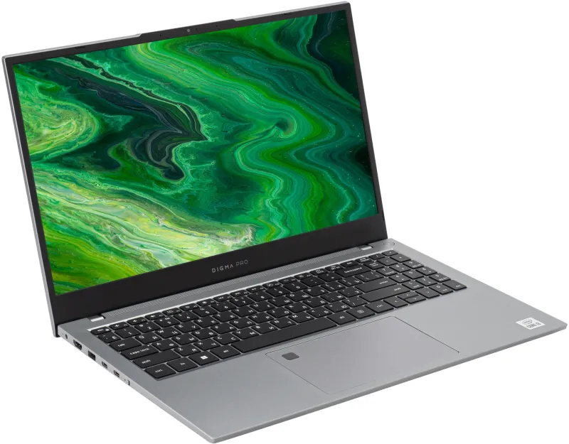 Ноутбук Digma Pro Fortis M Core i3 10110U 16Gb SSD512Gb Intel UHD Graphics 15.6" IPS FHD (1920x1080) Windows 11 Professional grey WiFi BT Cam 4250mAh (DN15P3-ADXW02)