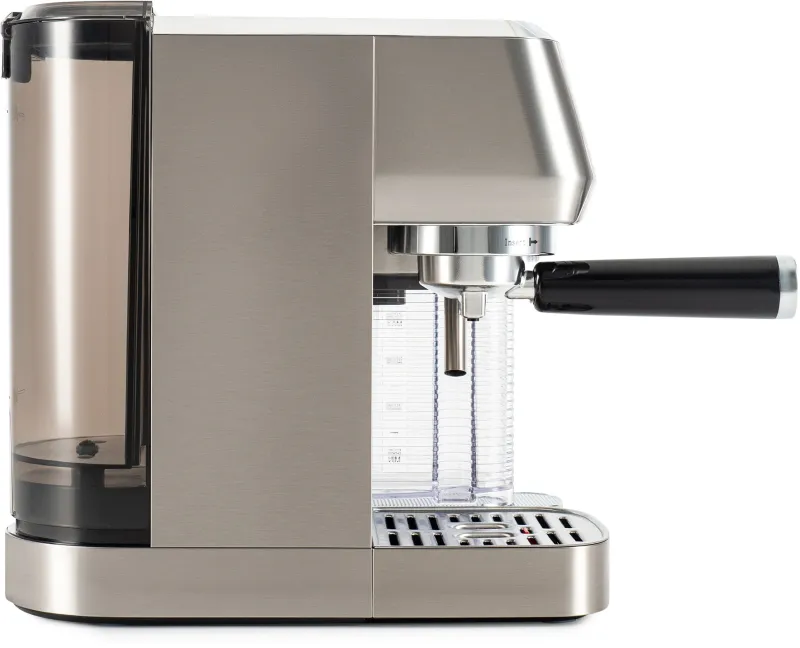 Кофеварка рожковая Hyundai HEM-9999 1350Вт серебристый