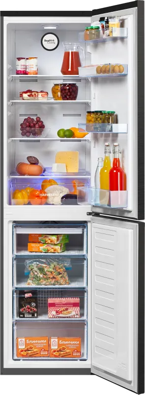 Холодильник Beko B3R0CNK332HXBR 2-хкамерн. черный сапфир