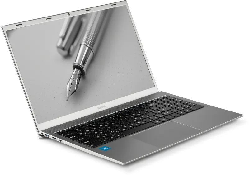 Ноутбук Echips Envy NB156A Celeron N5095 8Gb SSD240Gb Intel UHD Graphics 15.6" IPS FHD (1920x1080) Windows 11 Home grey WiFi BT Cam 4500mAh