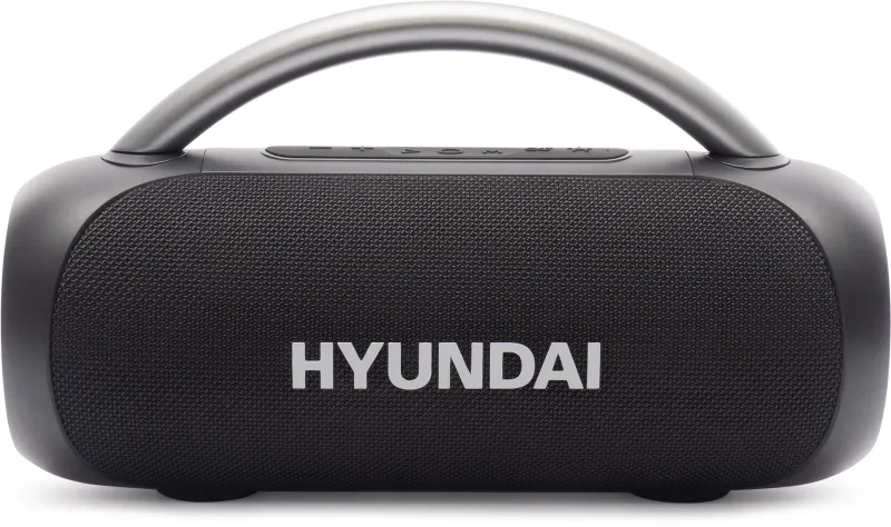 Колонка порт. Hyundai H-PS1026 черный 40W 2.0 BT 10м 1800mAh