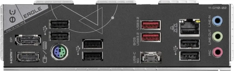 Материнская плата Gigabyte B650 EAGLE SocketAM5 AMD B650 4xDDR5 ATX AC`97 8ch(7.1) GbLAN RAID+HDMI+DP