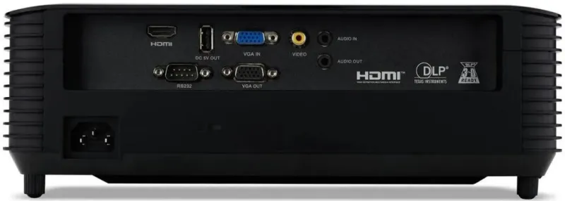 Acer projector X139, DLP, WXGA, 5200 Lm, 20000:1, EMEA, 2.7 Kg, EURO Power (replace MR.JTJ11.00R, X139WH)