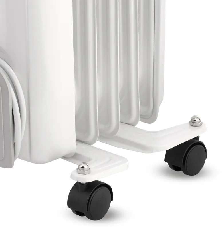 Радиатор масляный Vitek VT-1707 1000Вт белый